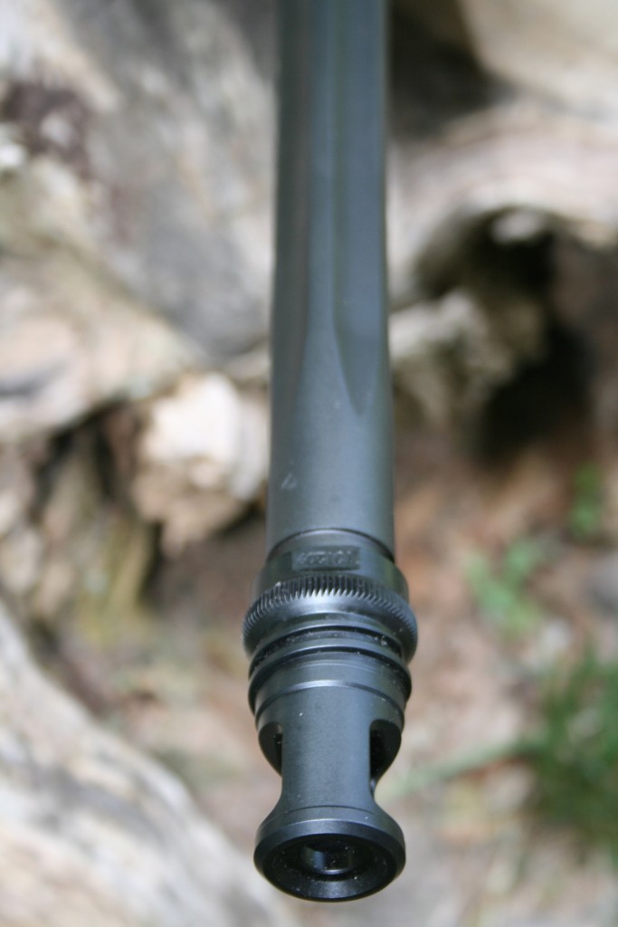 XM2010 M24 Barrel Fluting with AAC Titan QD Muzzle break